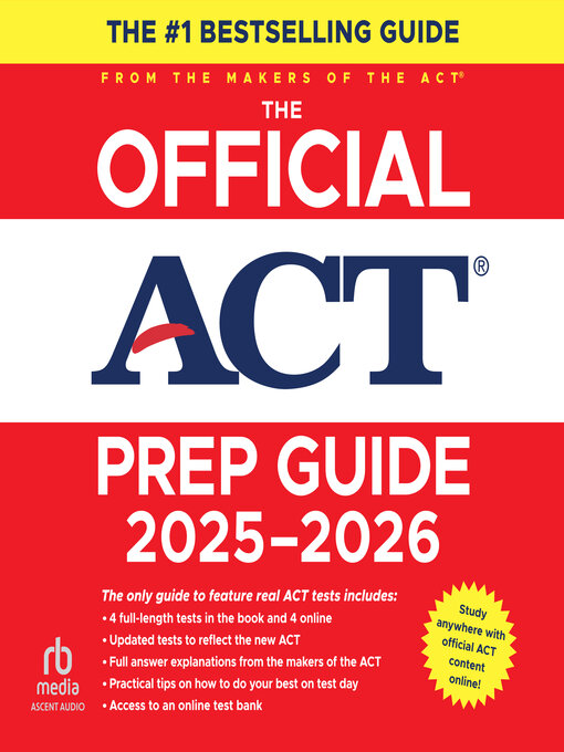 Title details for The Official ACT Prep Guide 2025-2026 by ACT - Available